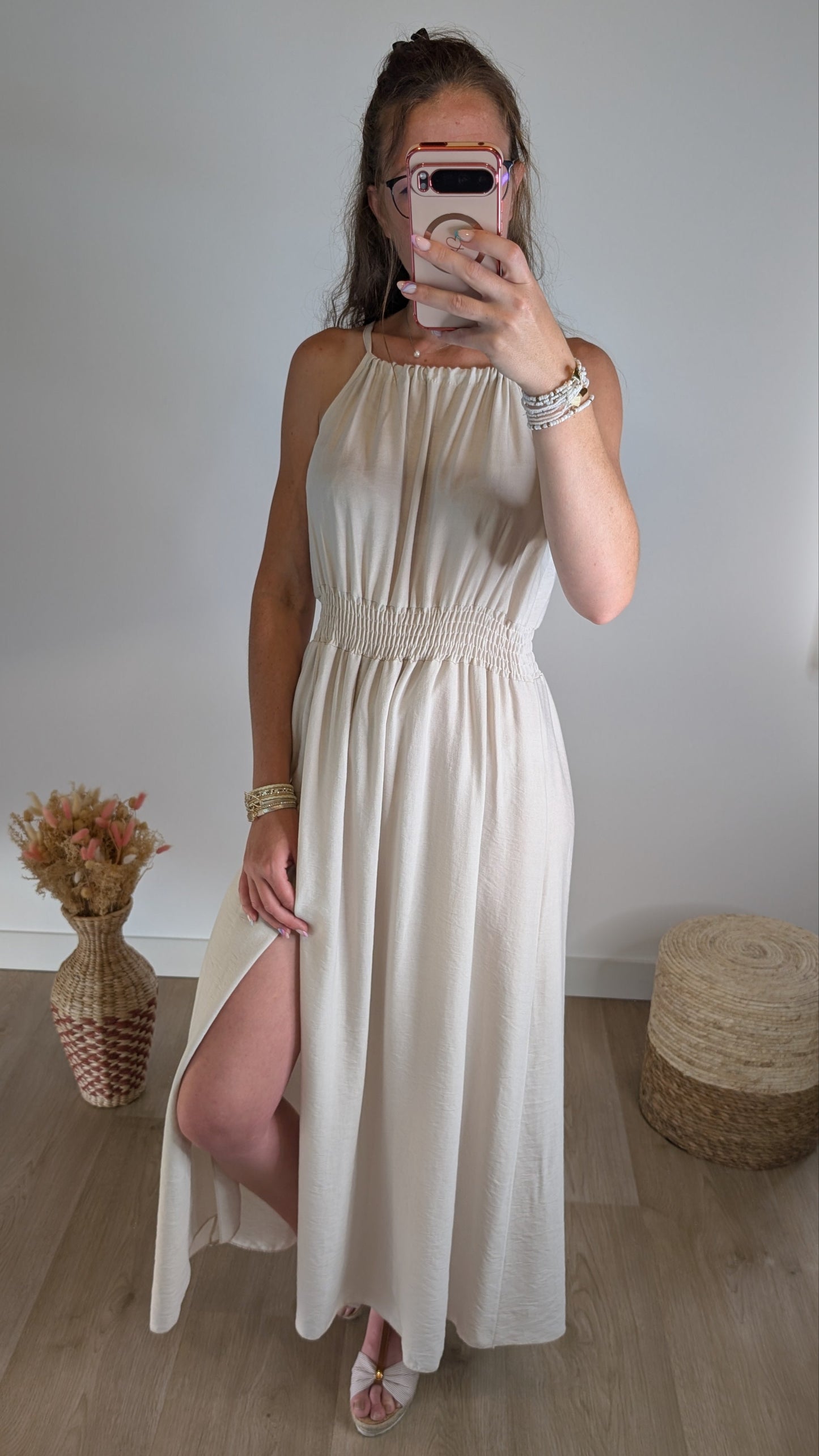 Robe Eva Beige