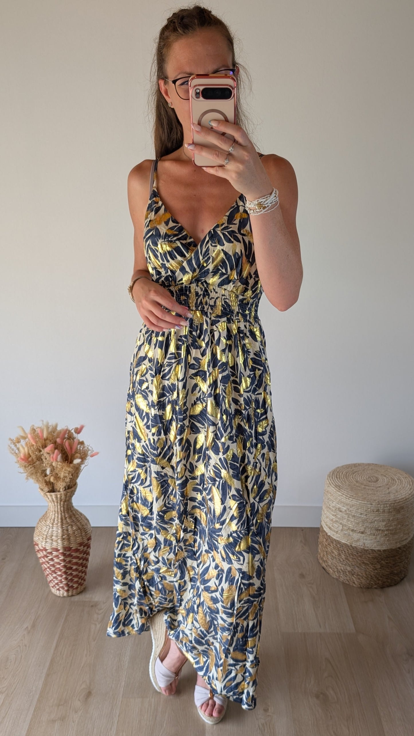 Robe Pauline Bleu Marine