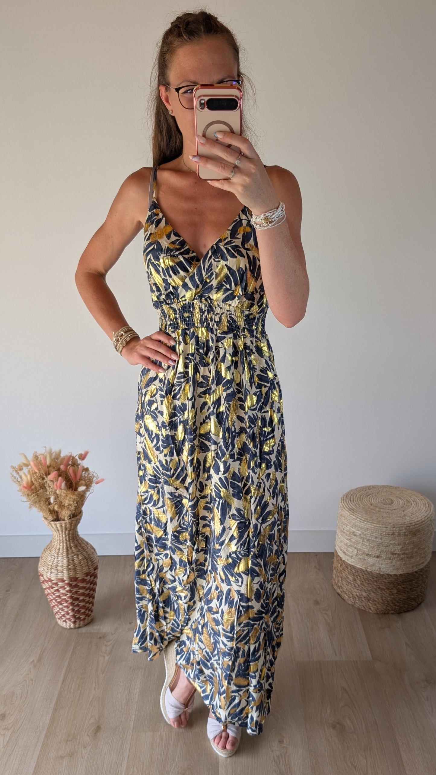 Robe Pauline Bleu Marine