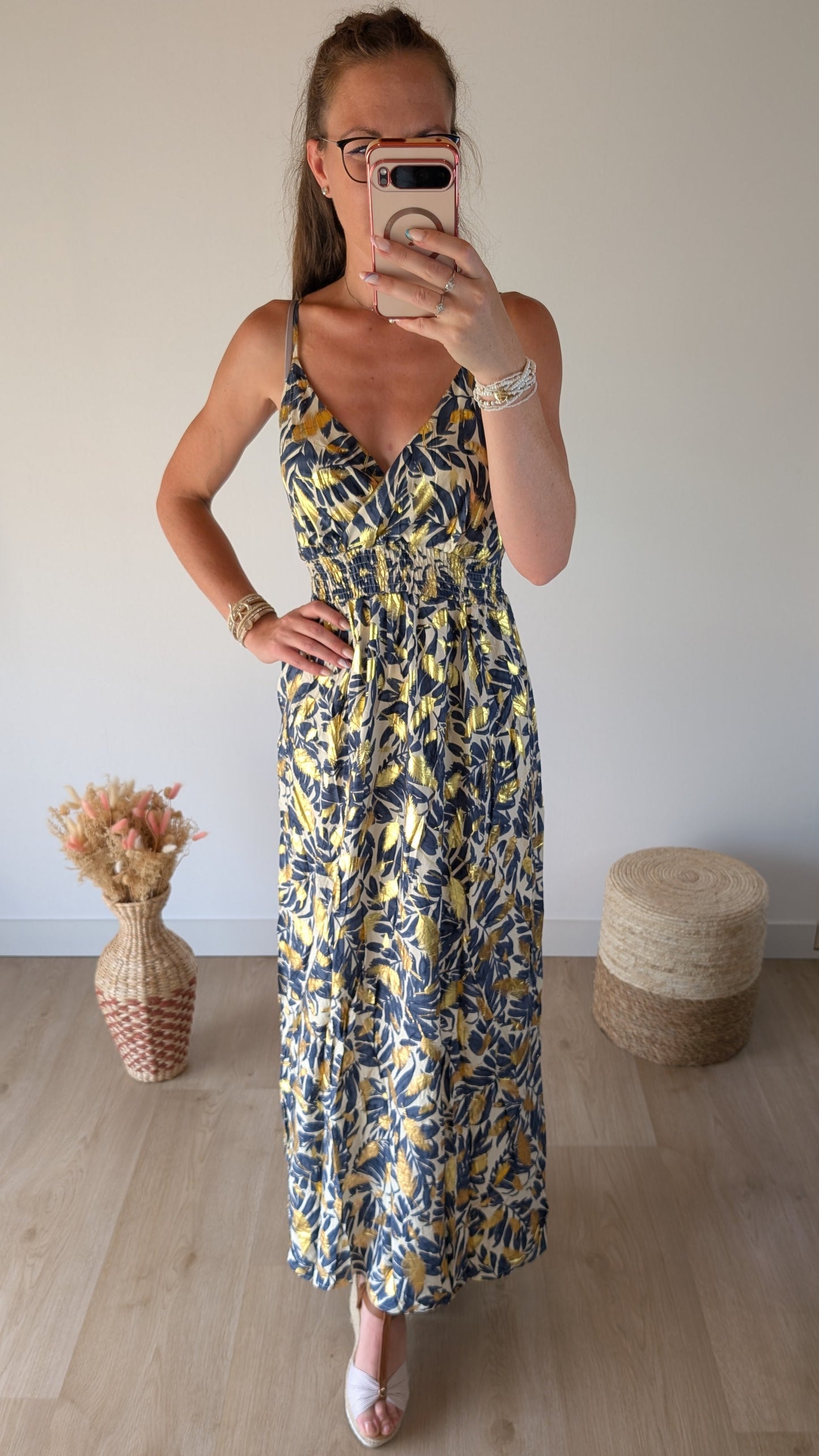 Robe Pauline Bleu Marine