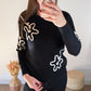 Pull maille Candice - Noir