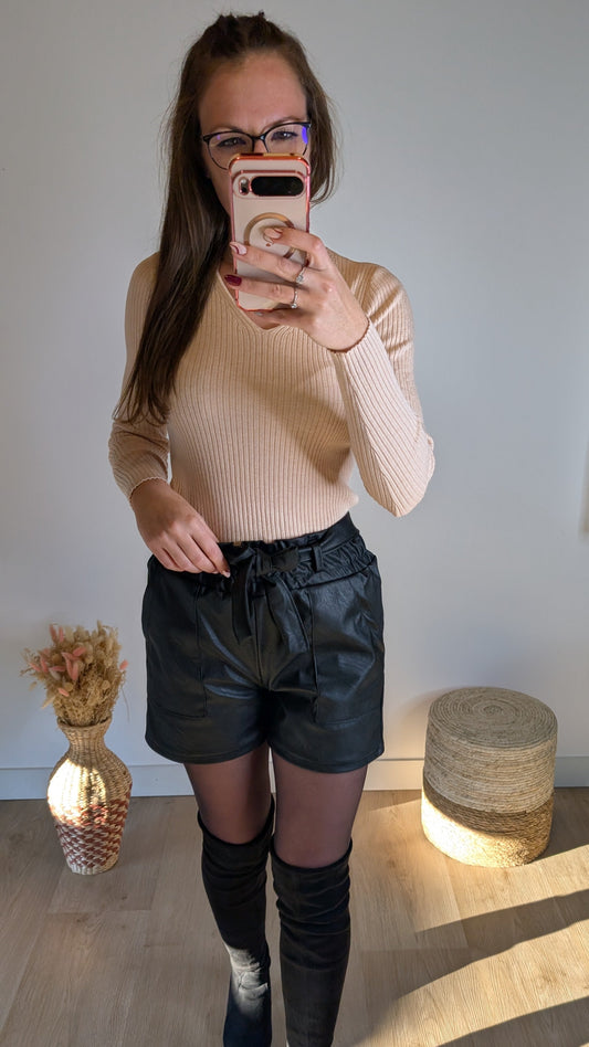 Pull maille Alice - Crème