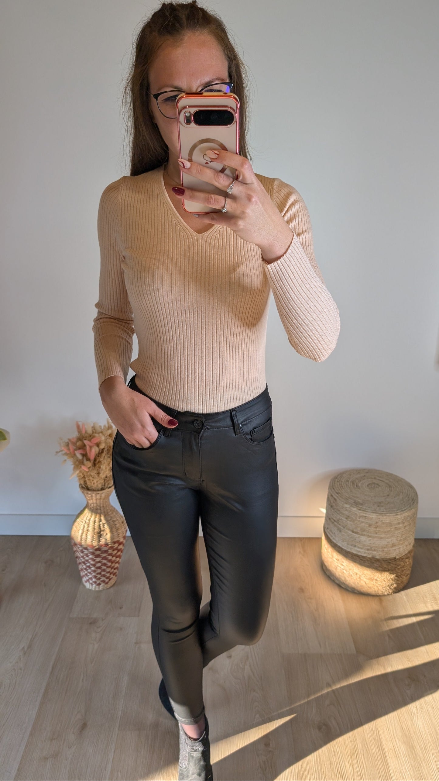 Pull maille Alice - Crème